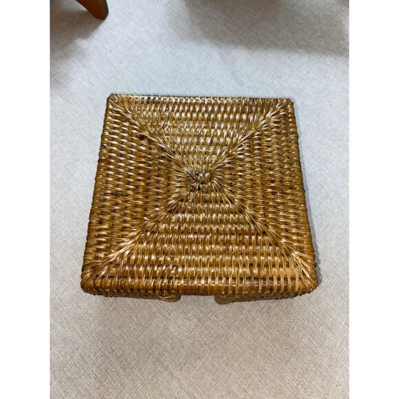 Tava Handwoven Napkin Holder from Pottery Barn $49.5i GUC - Picture 4 of 5